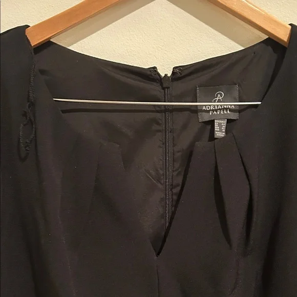 NWT Adrianna Papell Elegant Black Dress size 12 - Picture 6 of 8